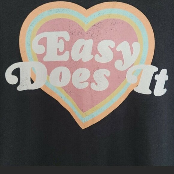 Wildfox Easy Does It Keke Tee T Shirt Heart Small - Picture 4 of 5